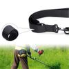 Naisfei Weed Eater Strap, Universal Weed Trimmer Shoulder,Adjustable Easy Release Harness for, Wacker, String, Blower Accessories(Black)