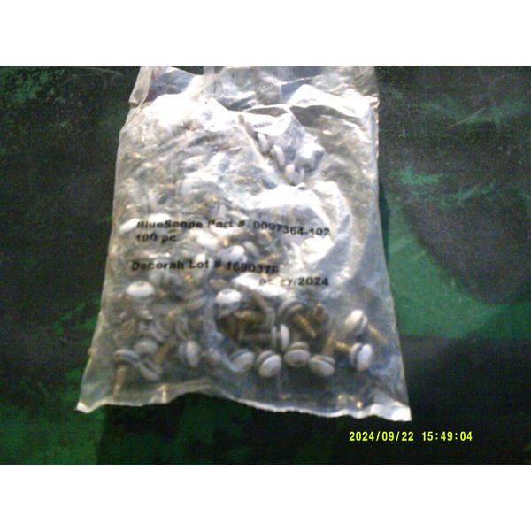 100 Pack White Tip 3/4" Inch Torx Self Tapping Sheet Metal Cargo Trailer Screws