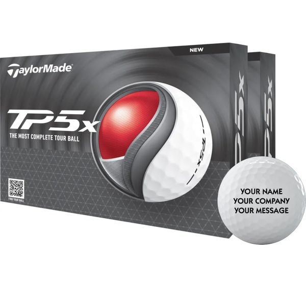 Taylormade TP5x Personalized Golf Balls - Double Dozen