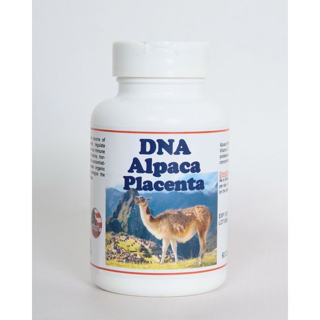 ALPACA DNA PLACENTA  with Collagen - Anti-aging - the tissue of youth -  Made US