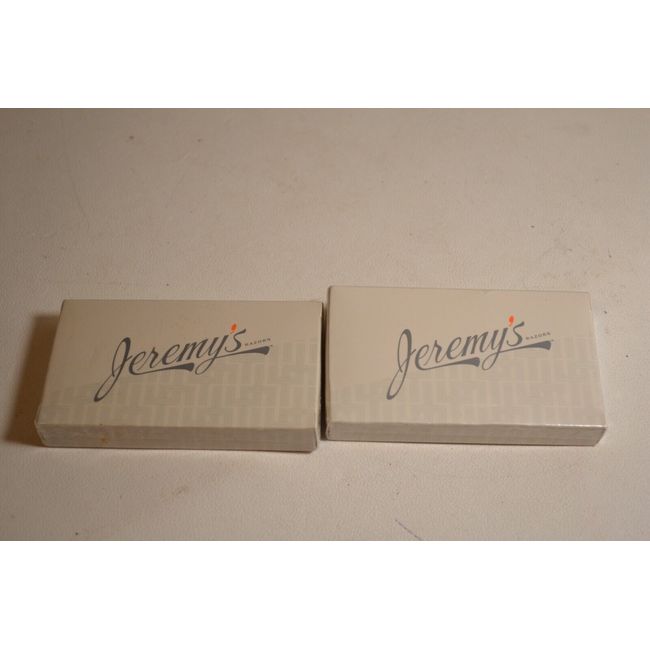 Lot 2 Packs Jeremy's Smooth 6 Razor Blades Factory Sealed