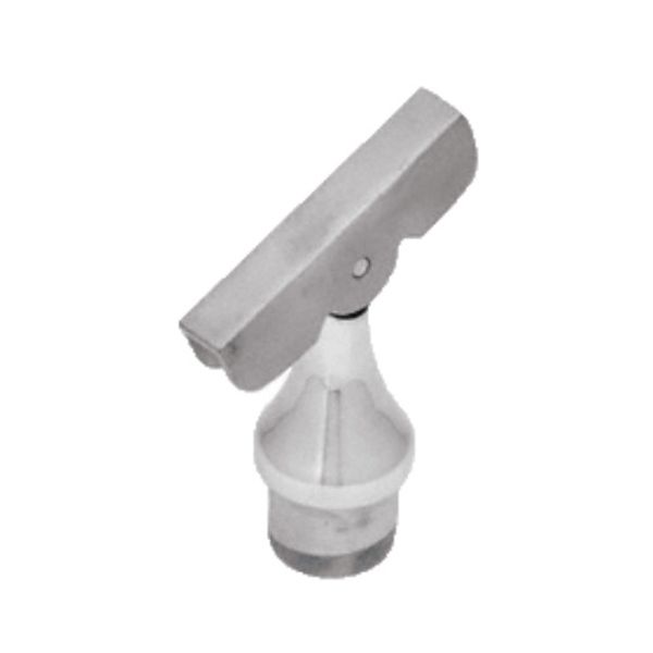 CRL CR15TAABS Brushed Stainless CRS Rail Adaptor with Adjustable Top