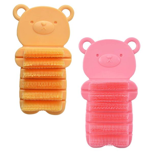 Beaupretty 2 Pcs Baby Hand and Nail Brush Children Nail Hand Scrubber Hand Nail Scrub Hair Scrub Cleaning Brush for Baby Toddlers and Kids