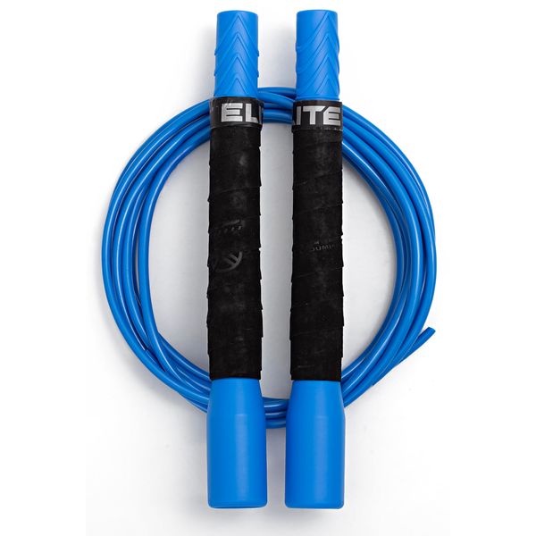 Fit Plus Pro Freestyle PVC Jump Rope for Tricks - Unbreakable 8" Long Handles with Non-Slip Grip Tape - Premium Adult Jump Ropes for Fitness - Lightweight Cardio Boxing Skipping Jump Rope