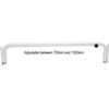 Square Security Door Bar Adjustable British Made (Flat Bracket)