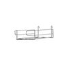 SSWBasics Wire Cap Display - Holds 9-12 Caps - For Slatwall or Pegboard