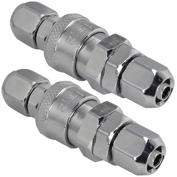 Air Coupler SP30 Female + PP30 Male Air Tool Set of 2 Coupler Quick Joint Male Female Air Hose Air Tool Quick Plug Air Gun C-Type Quick Joint Air Gun Accessories Urethane Hose / Air Compressor (Inner