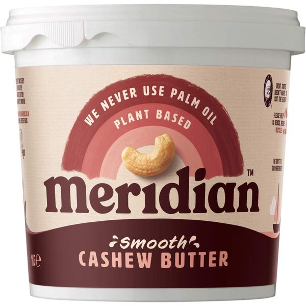 Meridian Cashew Butter Smooth 1 kg Pack of 2