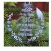 Personalised Engraved Remembrance Baubles - Memorial Christmas Decorations Gift