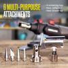 BSG-2000B All-in-1 Cordless Multi-Angle Butane Soldering Torch w/ Plastic Case