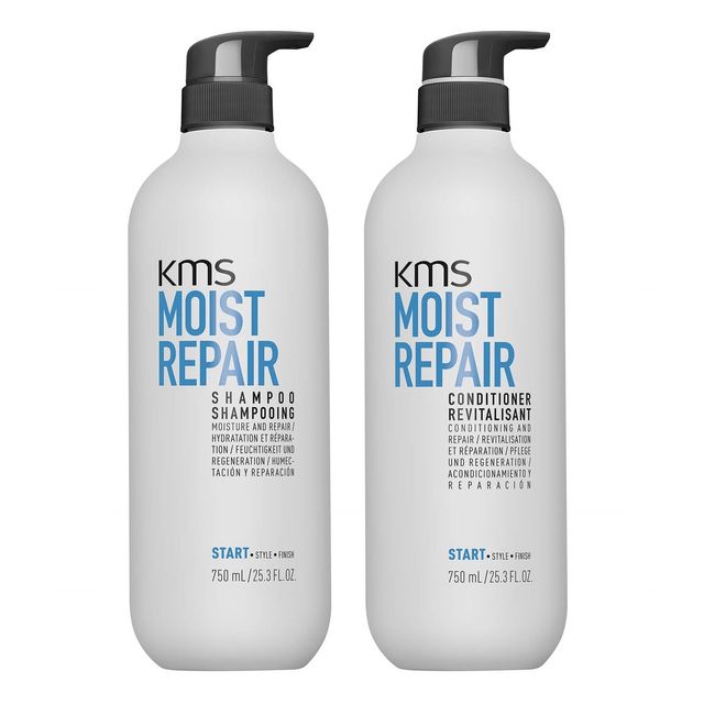 KMS California Moist Repair Shampoo & Conditioner Duo 25.3 oz set