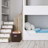 Superio Fabric Organizing Bin, 11" Brown Fabric Cube 4-Pack