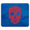 Shopagift Red Skull Mouse Mat Pad Gift 24cm x 19cm