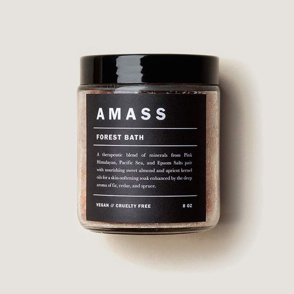 AMASS - Botanic Bath Salts | Forest Bath scent (237g) luxury detox with aromatherapy, essential oils and epsom salt