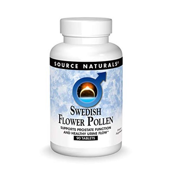 Source Naturals Swedish Flower Pollen Extract Supplement - 90 Tablets