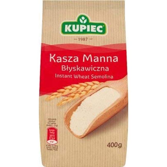 Kupiec Instant Semolina 400g