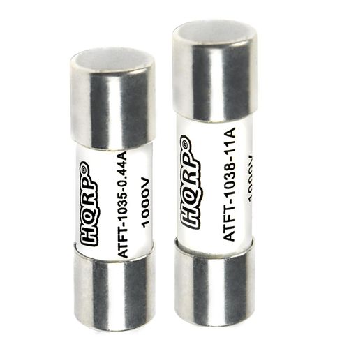 HQRP Combo Pack: 1 pcs DMM-11a + 1 pcs DMM-B-44/100 Fast Acting Digital Multimeter fuses 1000V Replacement Fuses for Cooper Bussmann, Buss, Littelfuse, Compatible with Fluke, Klein, Brymen, Agilent
