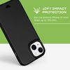 Tech21 EvoLite Phone case for iPhone 16e / 15 - Thin Impact Protection Case - Black