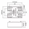 Solid State Relay DC-DC 25A