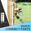 RV Water Pressure Regulator Kit, Inline Water Filter, Hose Splitter, Flexible Co