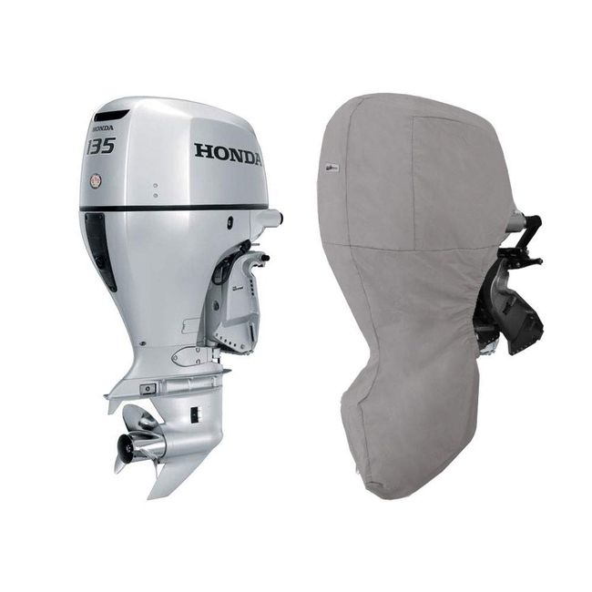 Oceansouth Outboard Motor Full Cover for Honda BF115, BF135, BF150 4CYL 2.3L 25" (2010-2021)