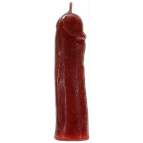 Red Male Genital Candle
