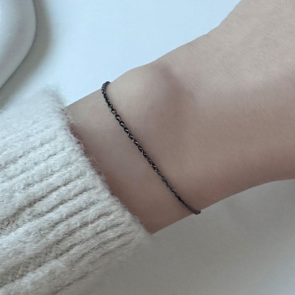 Silver 925 Friendship Bracelet Women Men Silver Bracelet Chain Bracelet