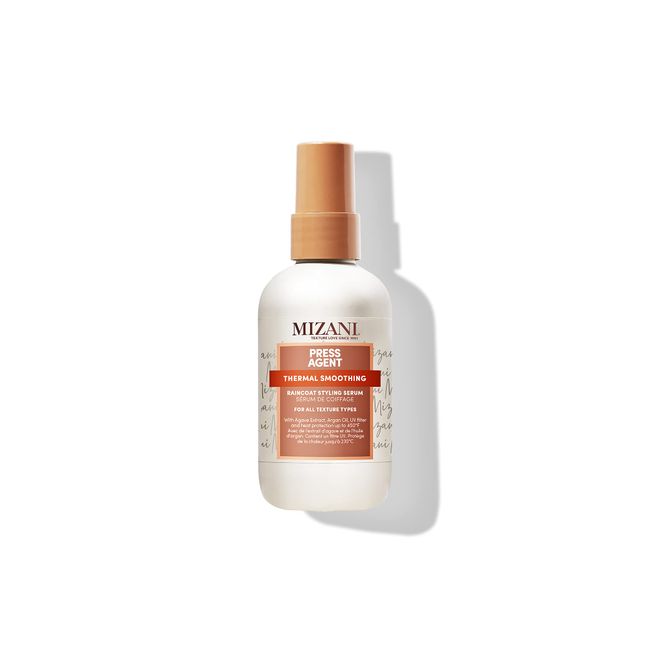 Mizani Press Agent Blow Dry Serum | Heat Styling Hair Serum | Moisturizes and Protect Hair from Blowouts | Thermal Smoothing and Heat Protection for Dry, Frizzy Hair | With Argan Oil | 3.38 Fl Oz