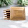 10 PCS Bamboo Pot Scrapers Set | Eco Friendly Kitchen Tool | Zero Waste Cleaner