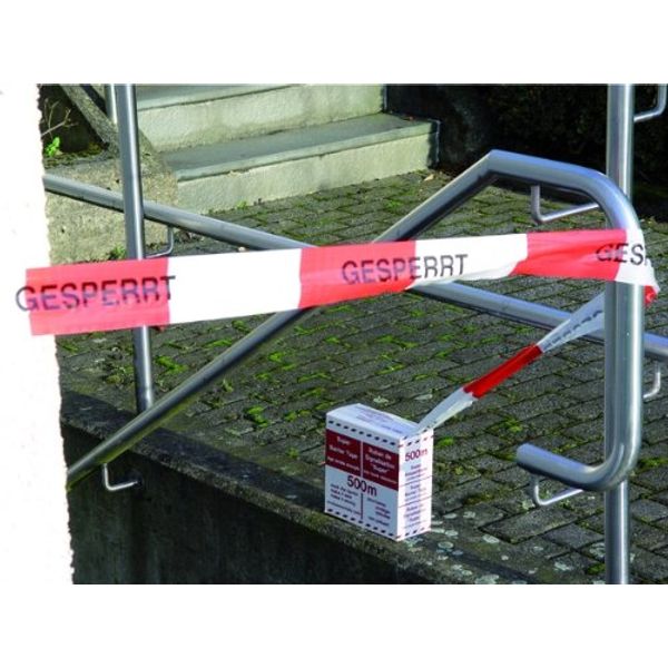 Lemax® Barrier Tape Red/White/Blocked 500 M 80 mm