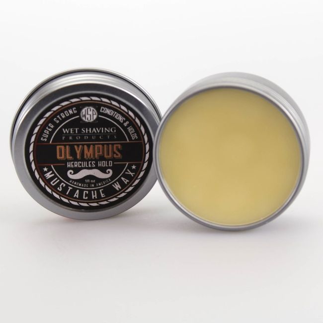 Wet Shaving Products Olympus Hercules Hold Mustache Wax