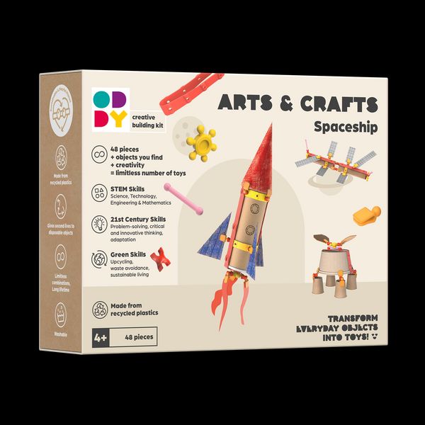 Oddy Arts and Crafts Spaceship Building Kit