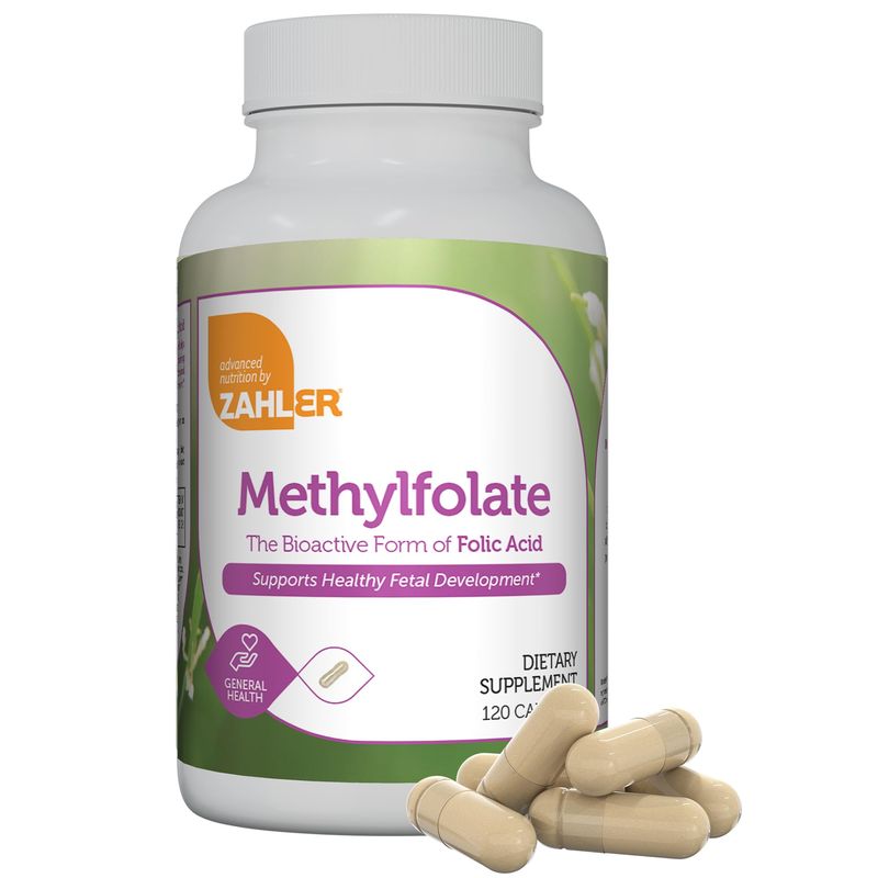 Zahler Methylfolate - Supports Healthy Fetal Development and Genetic ...