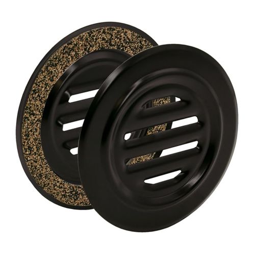FHC SPT834MB No-Draft Speak-Thru Matte Black Finish 5-5/16" Diameter