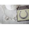 Gemma J Snaffle Bit Necklace in sterling silver from the Gallop Collection