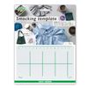 Clover 57-783 Clover Template Smocking Template 0.3 inch (7 mm)