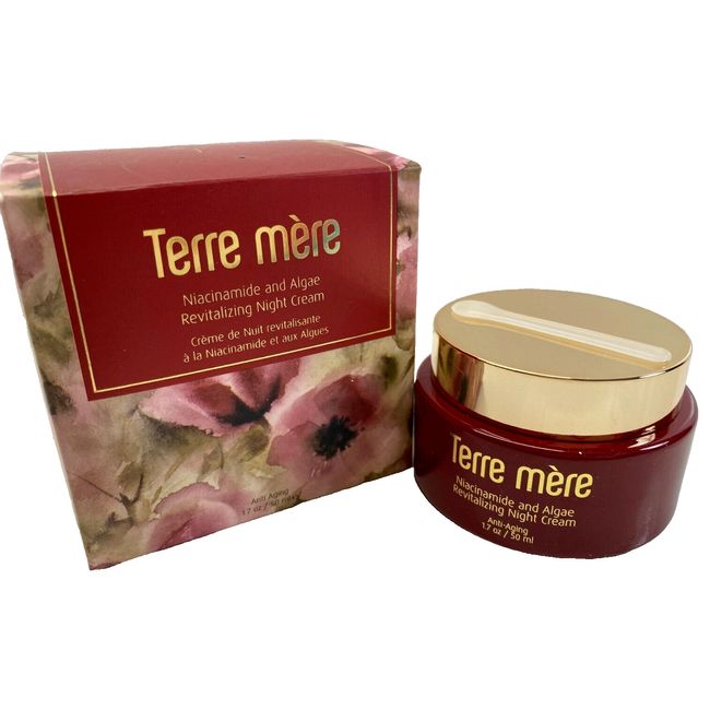 Terre Mere Niacinamide And Algae Revitalizing Night Cream | 1.7 oz NEW IN BOX