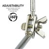 Third Hand Soldering Solder Iron Stand Holder Magnifier Helping Station Tool