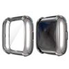Shieranlee Compatible with Fitbit Versa 2,versa2 SE Screen Protector, 2 Packs Screen Protector Bumper Shell Case for Versa 2,versa2 SE Smartwatch