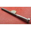 Galvanized Hex Head Lag Screw 5/16" Threads x 5.0" Length, 50 pcs