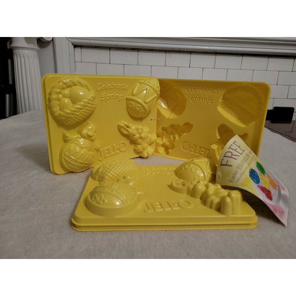 Jello Molds Celebrate Spring 4 Molds Jello Jigglers Mold