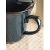 Cafe Style Dinnerware Fisel Mug Kitchen Accessories (Navy)