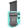 Universal Mag Carrier IWB/OWB Magazine Holster Fit: 9mm/.40 Double Stack - 9mm/.40 Single Stack - .45ACP Double Stack - .45ACP Single Stack (Teal Blue.45ACP Double Stack Mag Carrier)
