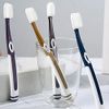 ARTIBETTER 1 Set of 4 Pcs Extra Soft Toothbrushes, Manual Toothbrushes for Adult, Manual Silicone Tooth Brushes for Women Men (Assorted Color)