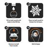 Final Touch On the Rocks Glass & Ice Ball Mould | Novelty Whiskey Tumbler, Scotch Rocks Glass