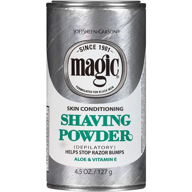 Magic Platinum Shaving Powder 4.5 oz. Skin Conditioning - 6 Pack