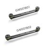 Gravity MS STB 02 Stereo Rail for 2 Microphones 60 - 220 mm Continuously Adjustable Black