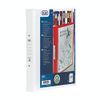 Elba Vision 25mm 4 O-Ring Binder PVC A4 White 100080879