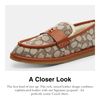 COACH Women's Forest Slipper, Cocoa/Burnished Amber, 5