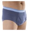 Wearever Incontinence Underwear for Men - Reusable & Washable Men's Bladder Control Briefs with Regular Absorbency - Leak Proof Underwear (Pack of 3) (Gray) (3XL)